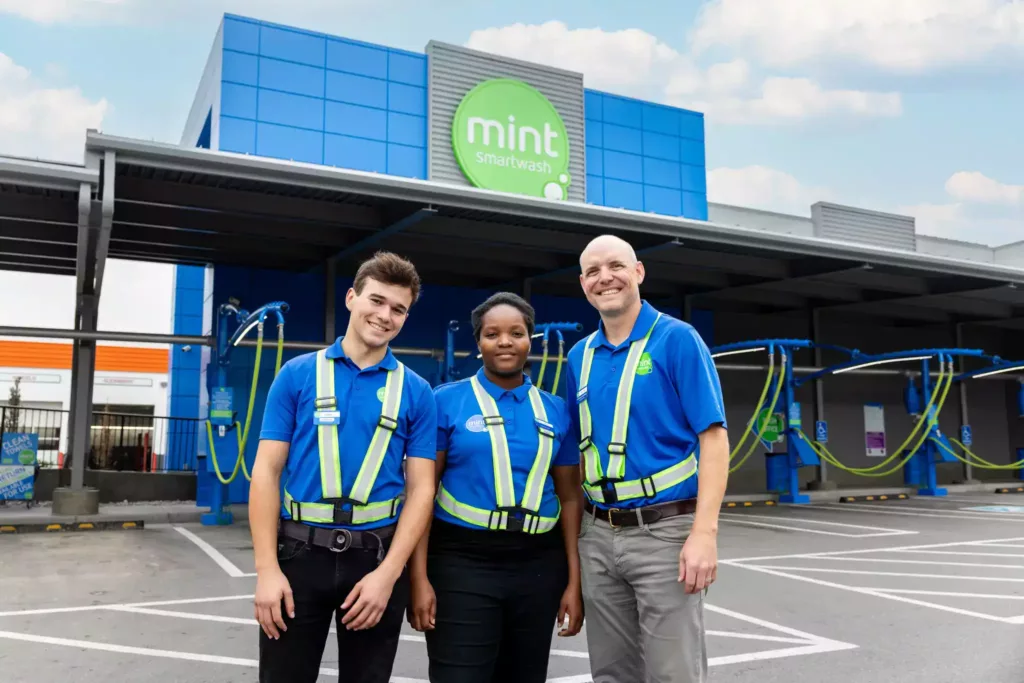 Part of the Mint Smart Wash team | Automatic car wash